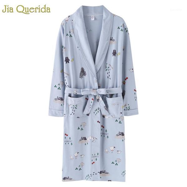 

j&q new arrival robe for female autumn nightgown cotton bathrobe women pajamas long sleeves pyjamas for ladies plus size robes1, Black;red