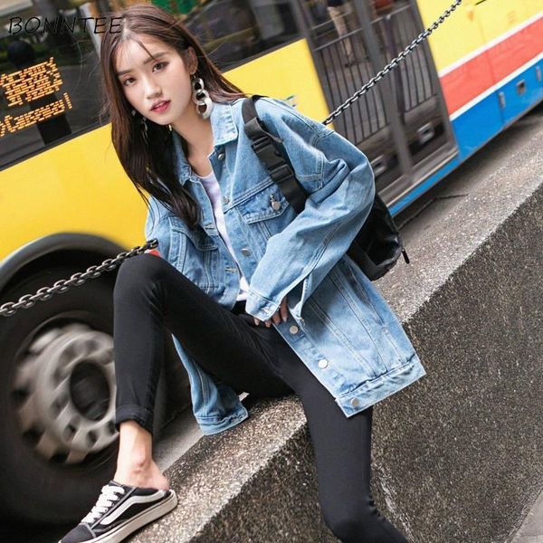

jackets women streetwear thin ulzzang spring autumn trendy new loose korean style female harajuku womens clothing chic casual, Black;brown