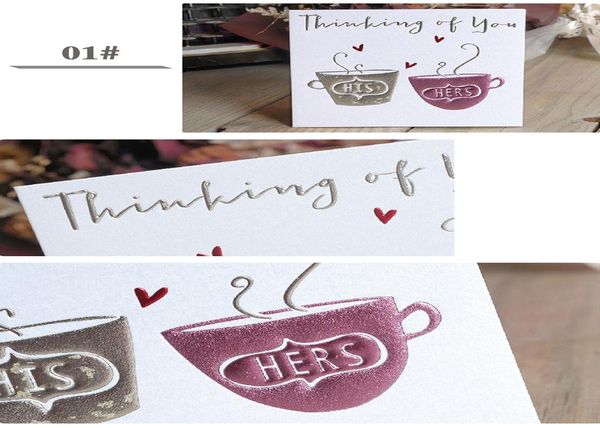 

мини поздравительные открытки тиснение горячего тиснения ежедневные поздравления с днем ​​рождения маленькие поздравительные открытки мини-п