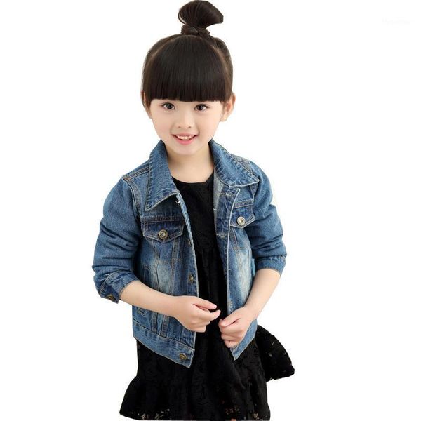

jackets 2021 fashion spring children outwear coat kids denim jacket baby boys girls outerwear long sleeve coats1, Blue;gray