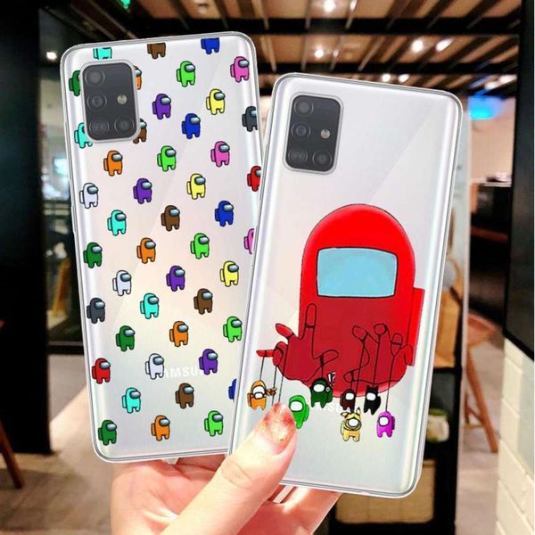 

cartoon silicone cover of samsung galaxy, cartoon soft cover of samsung galaxy a51 a71 a10 a30 a50 a11 a21 a31 a41vfe1
