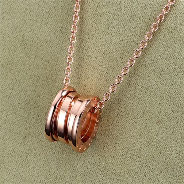 

sell 14k gold ceramic spring necklace male and female couples star clavicle chain pendant titanium steel whole337m, Silver