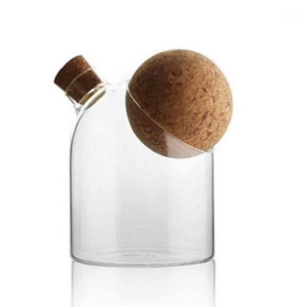 

storage bottles & jars cork glass jar kitchen cereal sealed size receiving high borosilicate with cork1
