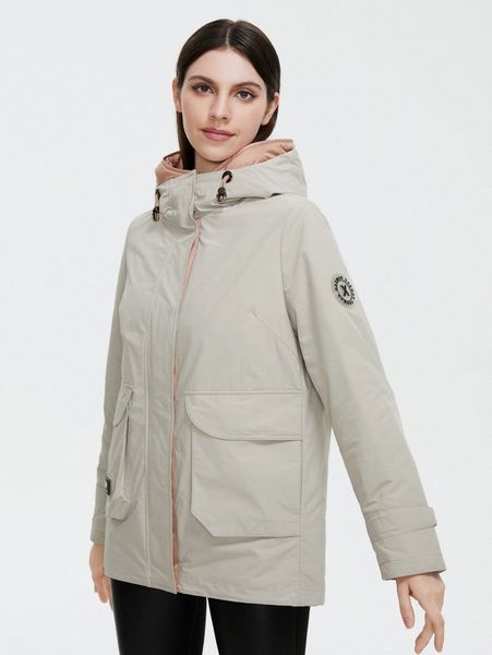 

gasman patched flap pocket parka winter coat g0sh#, Black