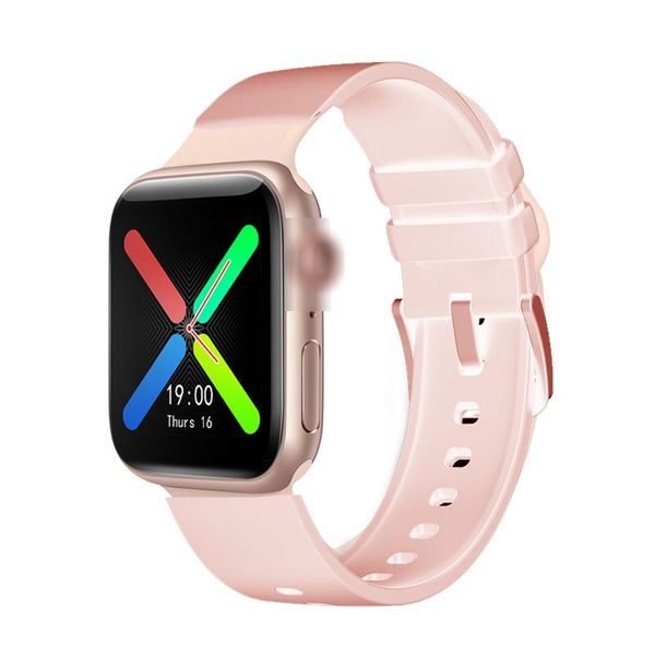

iwo 10 t500 plus smart watch mtk2502 full сенсорный экран smartwatch сердечно-сенсорный монитор no водонепроницаемый наручные часы 44 мм iwo