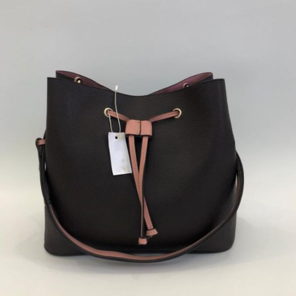 

2020 genuine pu leather cross body shoulder bags for women girl fashion simple portable leisure bucket bag ing