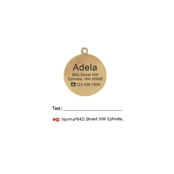 

personalized dog id tag engraved pet dog tags collar accessories custom puppy cat name tags for dogs necklaces sqchwc