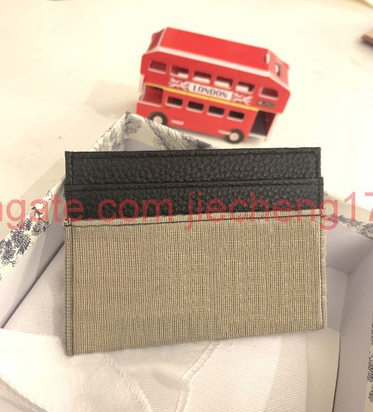 

designer fashion canvas card bags pocket wallet credit card bag card holders wallets holders wallet packet bag, Brown;gray