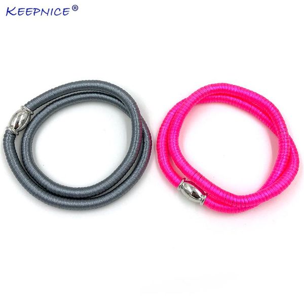 

rope weaved chain bohemia new handcraft bohemian magnet clasp bracelets friendship hand chain bracelets, Black