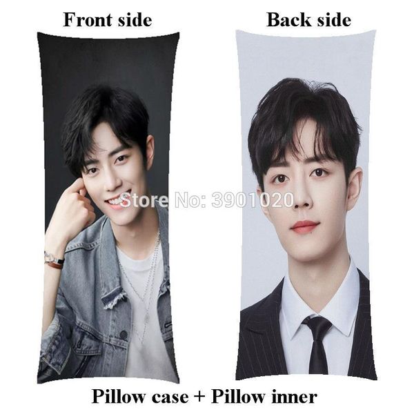 

pillow boyfriend xiaozhan body long size girl hugging including inner gift