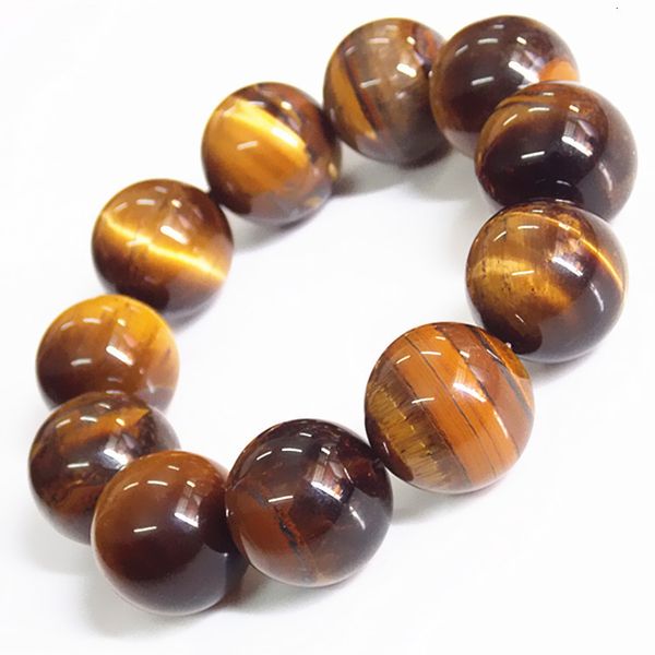 

men eye beads for biggest women tiger 18mm 20mm stone bracelet jewelry gift, Black