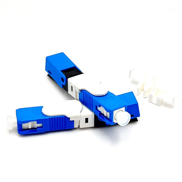 

fiber optic equipment unikit ftth esc250d sc apc and upc single-mode quick connector sm fast connector1
