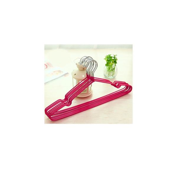 

20pcs/lot 40cm non-slip metal shirt trouser hook hanger pvc plastic and high manganese steel hangers for cloth sqcwaa