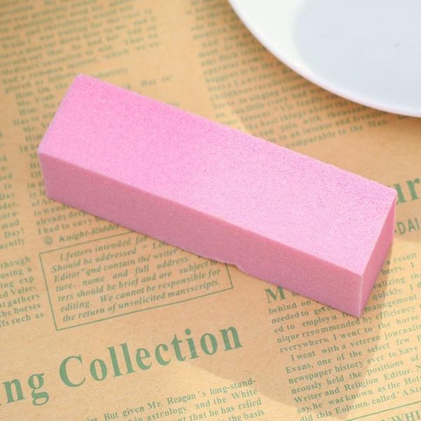 

5 pcs/set pink sponge nail file buffing buffer block manicure polish sanding manicure nail art tips diy nail art sa qylkae