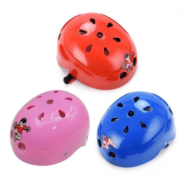 

kids roller skating helmet protect thickened sponge durable comfortable for riding scooter outdoor sports equipment1, Black