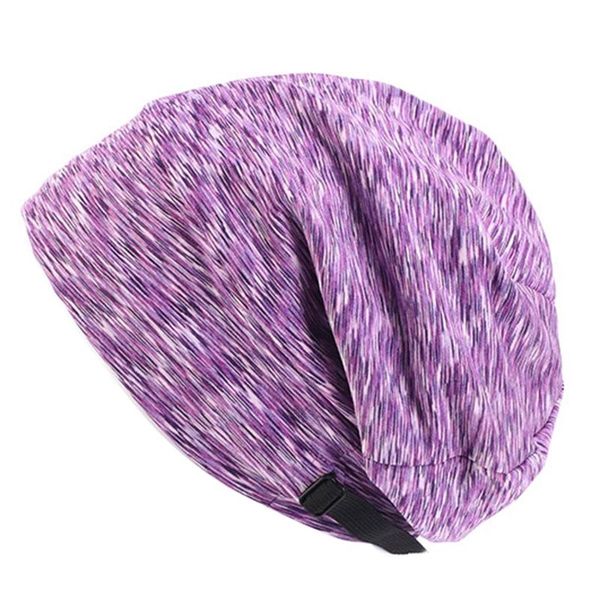 

beanie/skull caps women muslim satin lined bonnet sleep cap adjustable slouchy beanie turban hat r3mc, Blue;gray