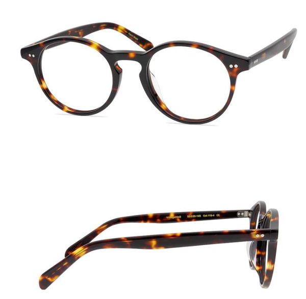 

women optical glasses eyewear brand womens spectacle frames retro round eyeglass frame for men myopia glasses with box, Silver