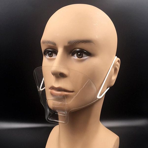 

mask against droplets catering food hygiene plastic kitchen restaurant waterproof shield box chef masks sqcbao, Black