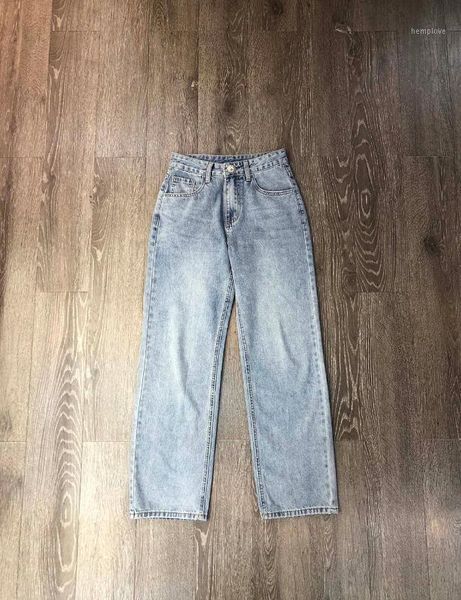 

2020 women's fashion straight ankle jeans1, Blue