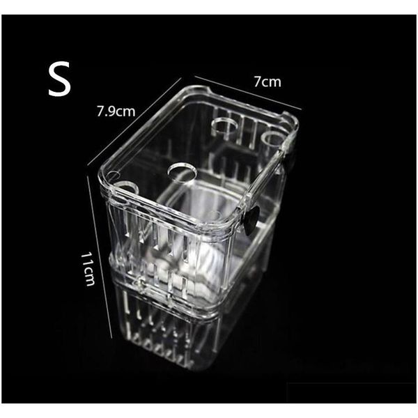

aquarium fish breeding box pet fish tank guppy double breeding breeder rearing hatchery splits fish tank tur qylrbx bde_luck