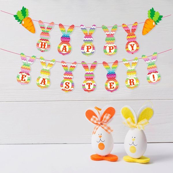 

fengrise пасхальный кролик деревянный кулон украшения diy wood crafts подарков милый зайчик пасхальные яйца украшения пасха партии home deco