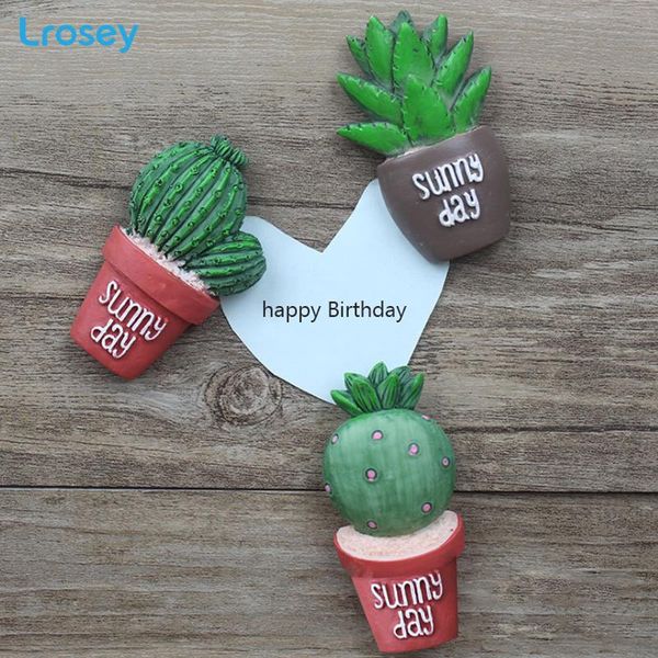 

cactus plants imanes nevera home decoration accessories creative imanes para refrigerador message sticker fridge magnet souvenir bbybdk