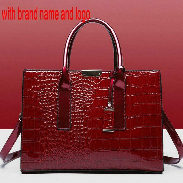 

handbag female shoulder alligator composite bag bag simple leather large capacity handbag shopping b44-22 o0bmq qynf