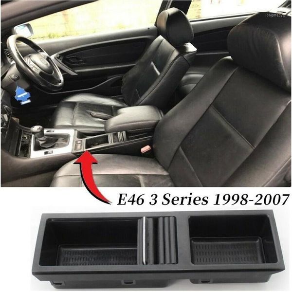 

for- e46 3 series 1998-2007 front center console storage drink/black cup holder 511670383231