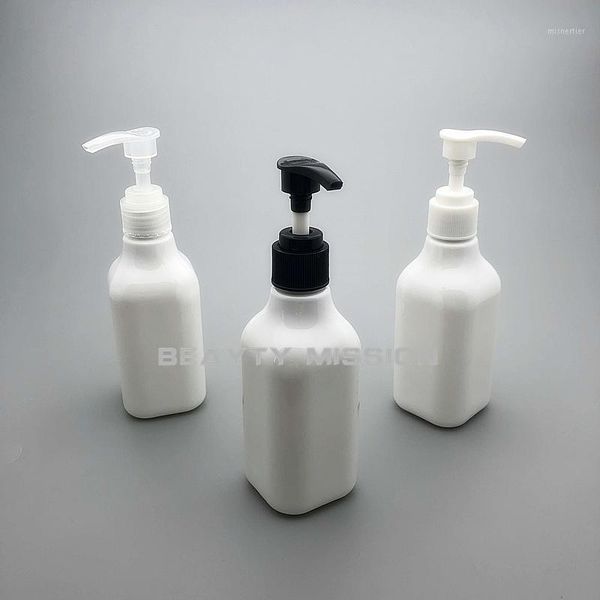 

packing bottles beauty mission 200ml 24pcs/lot white liquid soap lotion pump plastic bottles,refillable shampoo bottle,empty cosmetic contai