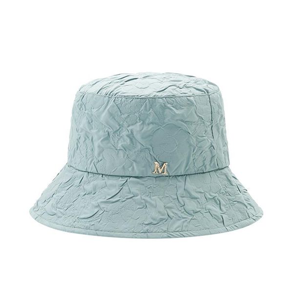 

panama bucket hat men women autumn fisherman hat solid color insect hip hop cap vintage m letter fishing, Blue;gray
