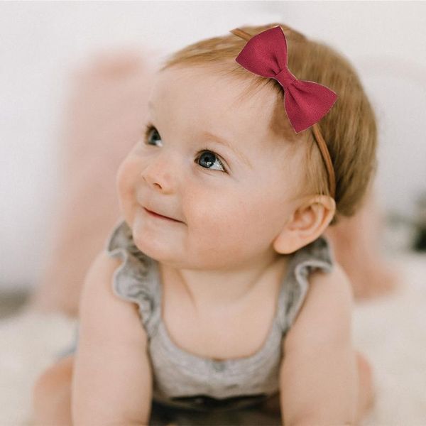 

1pcs6.1inch 2020 fashion solid headbands for kids girls handmade boutique elastic hairband hairband headwear hairaccessories093 q wmtvkr