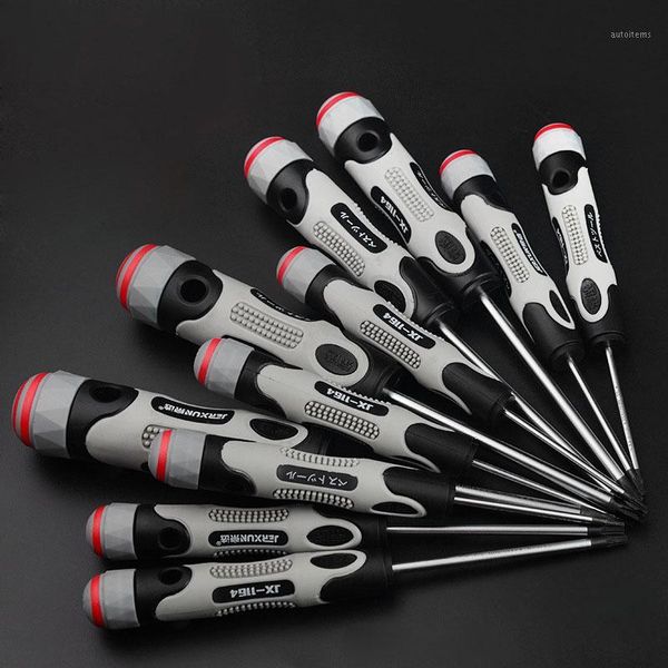 

1 piece t5-t30 torx screwdriver plum screw driver quick mini screwdrivers magnetic bolt driver screw-driving tools1
