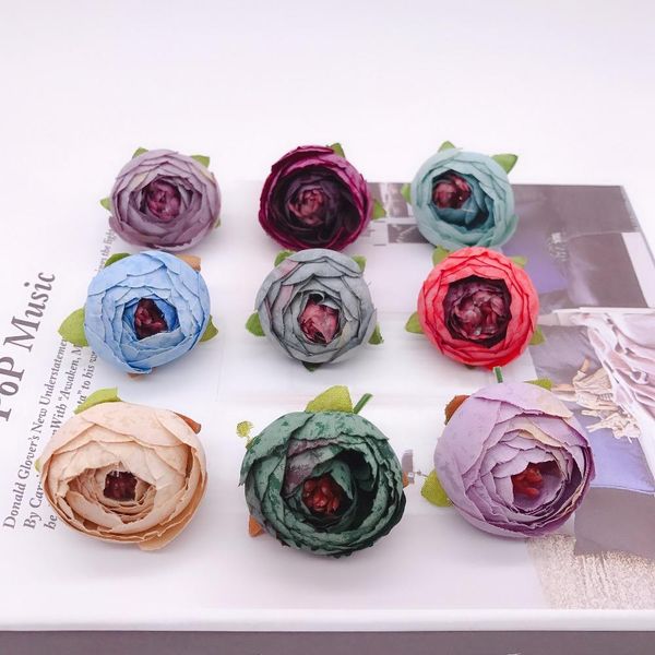 

5шт высококачественные шелковые маленькие чайные бутоны искусственные цветы свадебные украшения дома камелия цветы флорес сатмен цветок раст