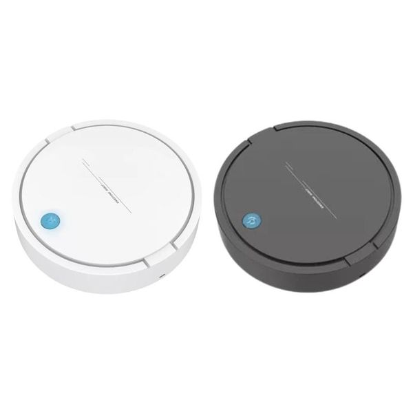 

smart robot vacuum cleaner 2-in-1 mopping sweeper strong suction automatic cleaning rechargeable anti-crash sweeping