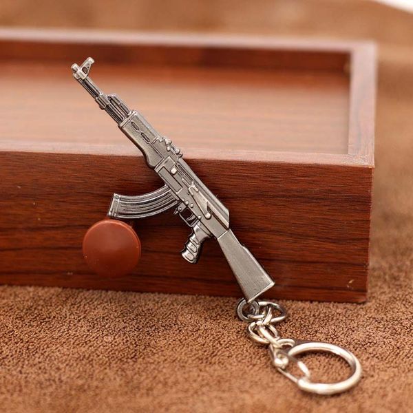 

key ring game ak47 men guns keychain pendant trinket m4a1 sniper key chain 10 styles jewelry souvenirs gift dhl