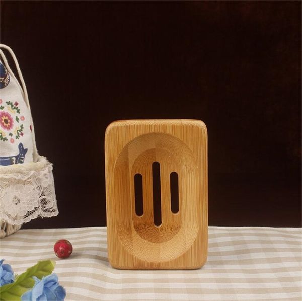 

бамбуковая блюдо деревянное мыло держатель держатель для хранения лоток для хранения пластины контейнер для ванной душевая ванная dhf2997