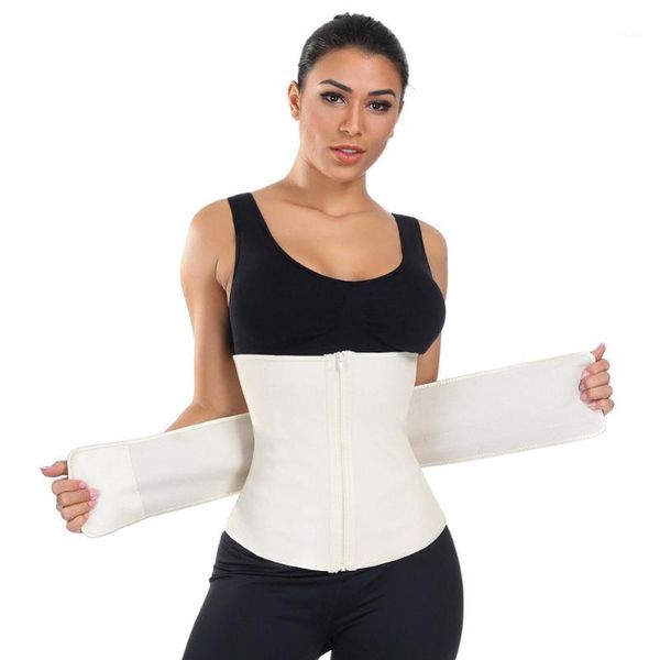 

plus size women perfect shaper tummy waist trainer body slimming shapewear corset shapewear for post partum women b49251, Black;white