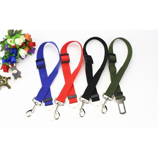 

adjustable 4 colors dog car vehicle safety seatbelt seat belt harness leads ing