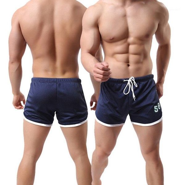 

men's shorts casual fitness beach pants summer mens professional bodybuilding short big size male plus size1, White;black
