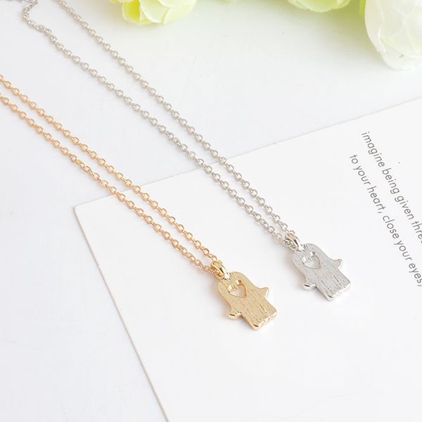 

sign pendant birthday necklace hand gifts heart message card for women girl