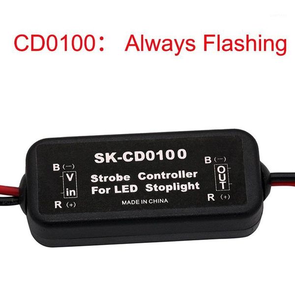 

sunkia flash strobe controller gs-100a flasher module for led brake slight lamp 9-30v wholesales 1pcs/bag1
