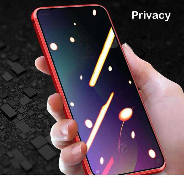 

360 anti peeping privacy magnetic case for xiaomi redmi note 9 8 pro 9s 8t k20 mi 10 9t not bbyxxz