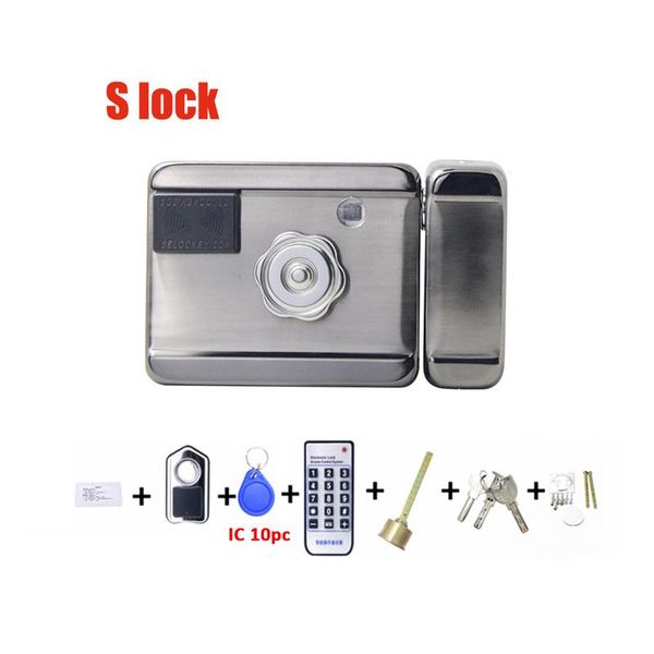

anti-theft door lock access control system electric lock swipe electronic control home electromagnetic optional