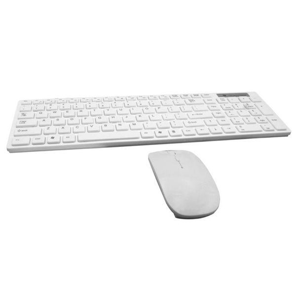 

universal silent ultra-thin 2.4g wireless keyboard and mouse set for lappc dropship