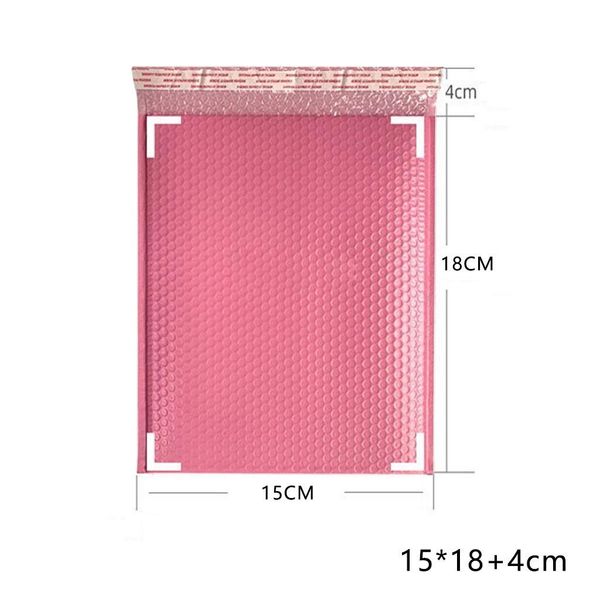 

10pcs courier self seal envelope bags lined poly foam bubble mailers padded mailing bag waterproof postal shipping bag pink h bbykgh