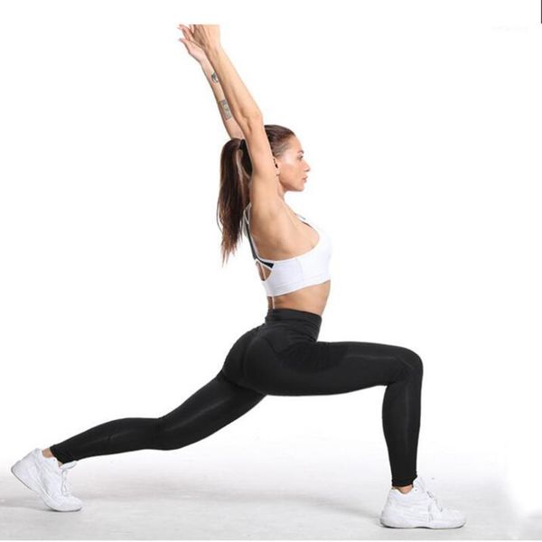 

yoga outfits sagace solid color trousers women's mesh panel tights running fitness leggings hip lifting mobile phone pocket pants1, White;red