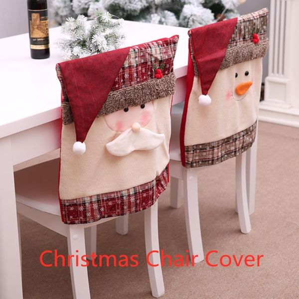 

chair covers christmas cover restaurant el square old man stool decoration home