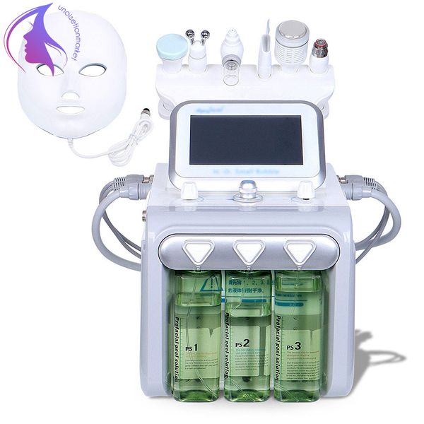 

6in1 dermabrasion diamond microdermabrasion water oxygen face peel machine