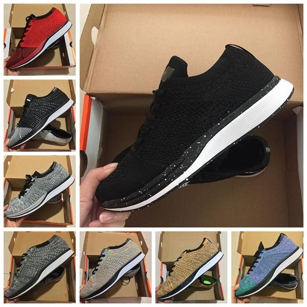 

2019 zoom mariah fly racer 2 women mens athletic all black red green casual shoes weaving zoom racer sneaker trainers size 36-45
