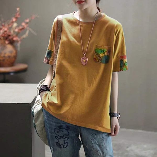 

2021 zanzea summer vintage floral printed blouse women shirt loose blusas plus size tunic chemise casual short sleeve 5xl, White